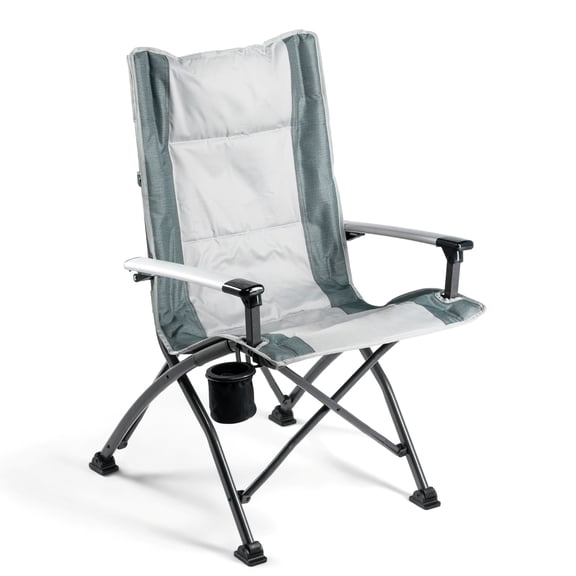 Ozark Trail High Back Camping Chair, Green, Adult