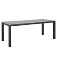 thumbnail image 1 of Modway Table à Manger de Patio Extérieur 80 Pouces Maine 80 Maine, Gris, 1 of 3
