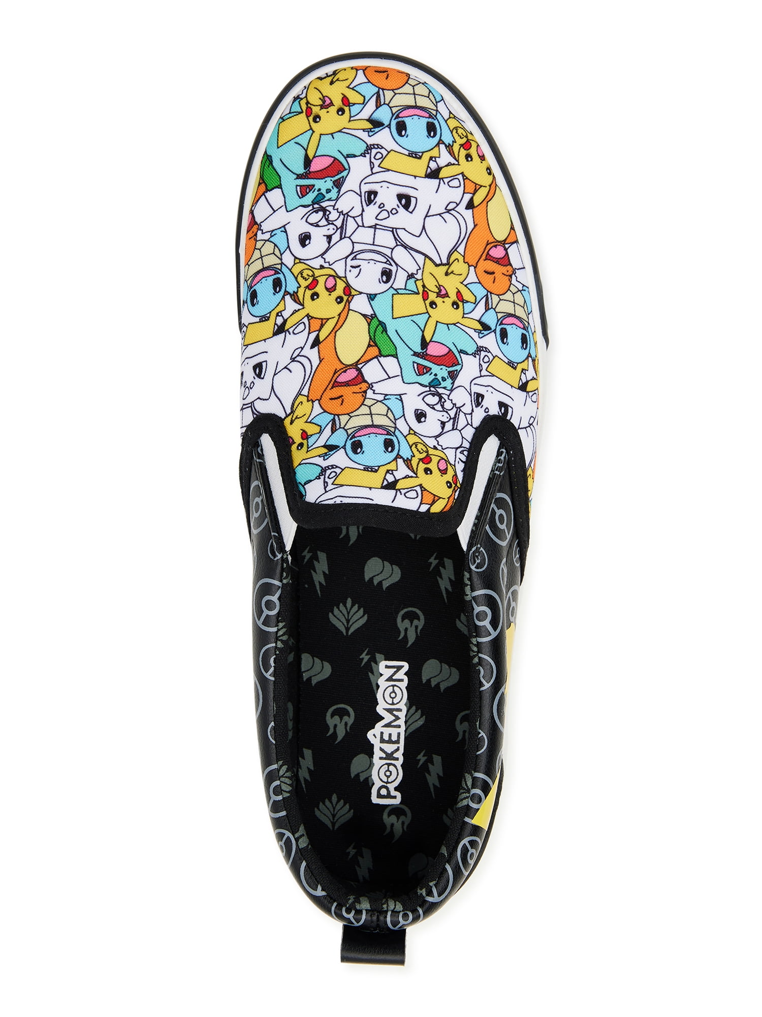 Pokemon Men's Canvas Slip On Shoes