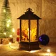 thumbnail image 4 of Linterna LED navideña LINDA decoración navideña de Papá Noel, luz, antorcha, decoraciones, vela, adorno para fiesta en el hogar, decoración, Navidad 2024, 4 of 5