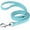 Blue, variant on Leather Dog Leash Soft S M Leather Dog Leash Pet Walking Training Leads Durable for Small Medium Dogs(Pink,M)
