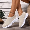 thumbnail image 4 of Women's Walking Sock Orthopedic Shoes Elastic Knit Lightweight Slip on Breathable Yoga Sneakers, 4 of 5