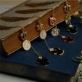 thumbnail image 4 of Marcapáginas de Hogwarts, colgante de plumas de Harry Potter, Slytherin Gryffindor, accesorios de Anime, suministros escolares, regalo de fiesta para niños, 4 of 5