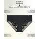 thumbnail image 2 of Pack de 3 Pantaletas Estilo Hipster Negras para Mujer de Lucky Brand, 2 of 5