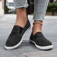 thumbnail image 6 of YLYL Women's Sneakers Breathable Knit Soft Sole Slip on Comfortable Lightweight Casual Walking Shoes, 6 of 9
