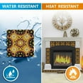 thumbnail image 2 of Mi Alma Black Brown Warm Mexican Peel & Stick Tiles - Vinyl Backsplash 8x8, 2 of 10