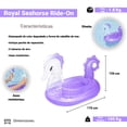 thumbnail image 2 of Salvavidas Montable Caballito De Mar Inflable Bestway Grande Lila, 2 of 4