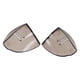 thumbnail image 5 of 1 par de protectores laterales para gafas, protectores de gafas de TPU flexibles, universales y suaves, con 2 orificios. Negro translúcido, 5 of 9
