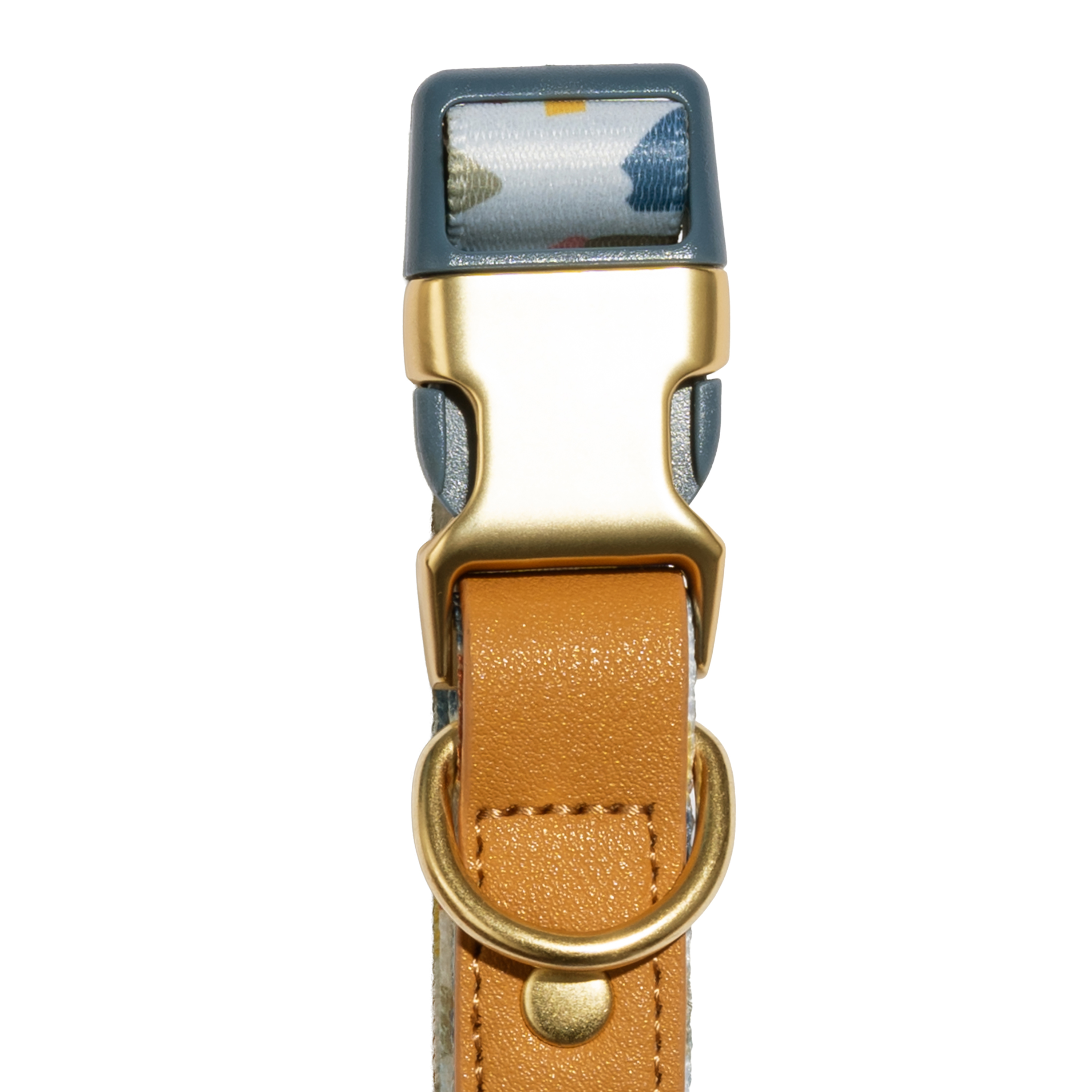 Vibrant Life Abstract Shapes Fashion Dog Collar, Multicolor, XL