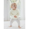 thumbnail image 3 of Rovasas Baby Knit Sweaters Long Sleeve Round Neck Solid Color Pullovers, 3 of 9