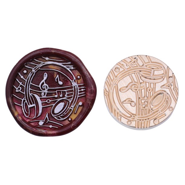 Cabezal de cobre de 25 mm, cabezal de impresión de sellos redondos Vintage clásico para tarjeta de boda Hugtrwg Para estrenar