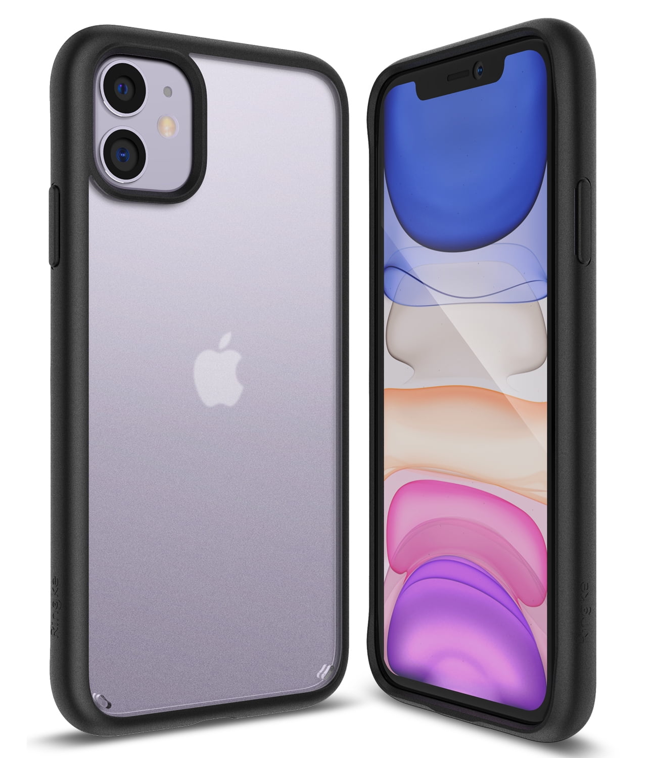 Ringke Fusion Matte Case Compatible With Iphone 11 Translucent Pc Back