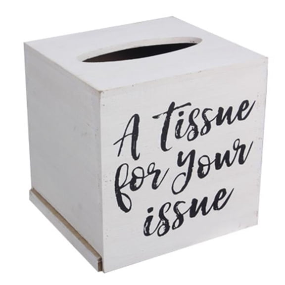 Youngs 19630 Tissue for Your Issue Box - Wood