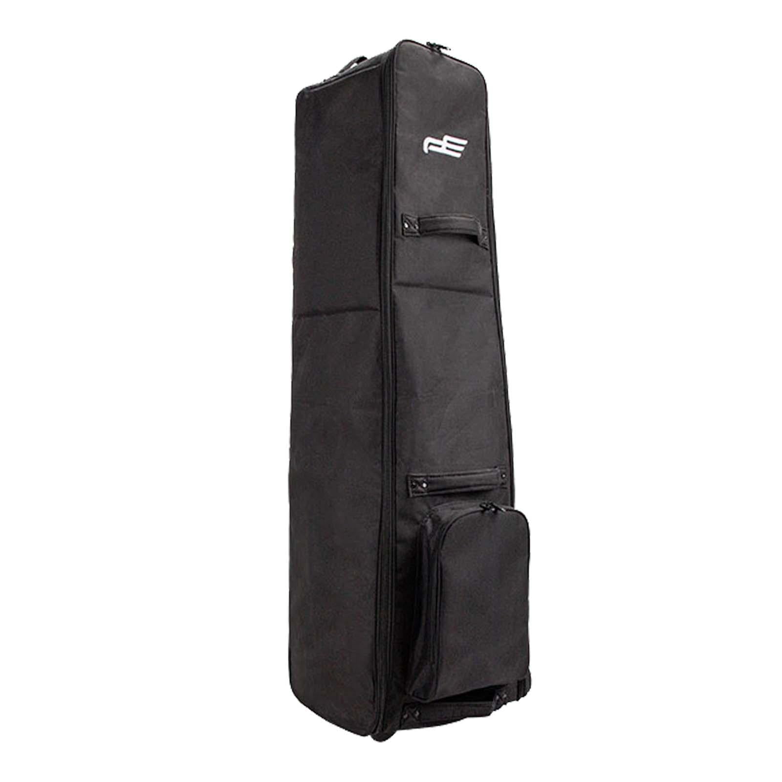 Axioma Durable golf Bag with Wheels Waterproof Folding Heavy Duty Oxford Wear Resistant Black