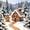White Green, variant on Erosebridal Xmas Gingerbread Twin Quilt Set 2 Pieces,Merry Christmas Twin Coverlet Set,White Green,1 Bedspread and 1 Pillowcase