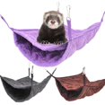 thumbnail image 2 of Winter Warm Double-layer Hammock Hanging Sleeping Bed Nest Cage Swing Toys For Hamster Squirrel Chinchilla He Qiyong unisex, 2 of 2