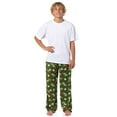 thumbnail image 6 of Nintendo Super Mario Men's Yoshi Eggs AOP Drawstring Elastic Waistband with Side Pockets Lounge Sleep Pajama Pants, 6 of 6