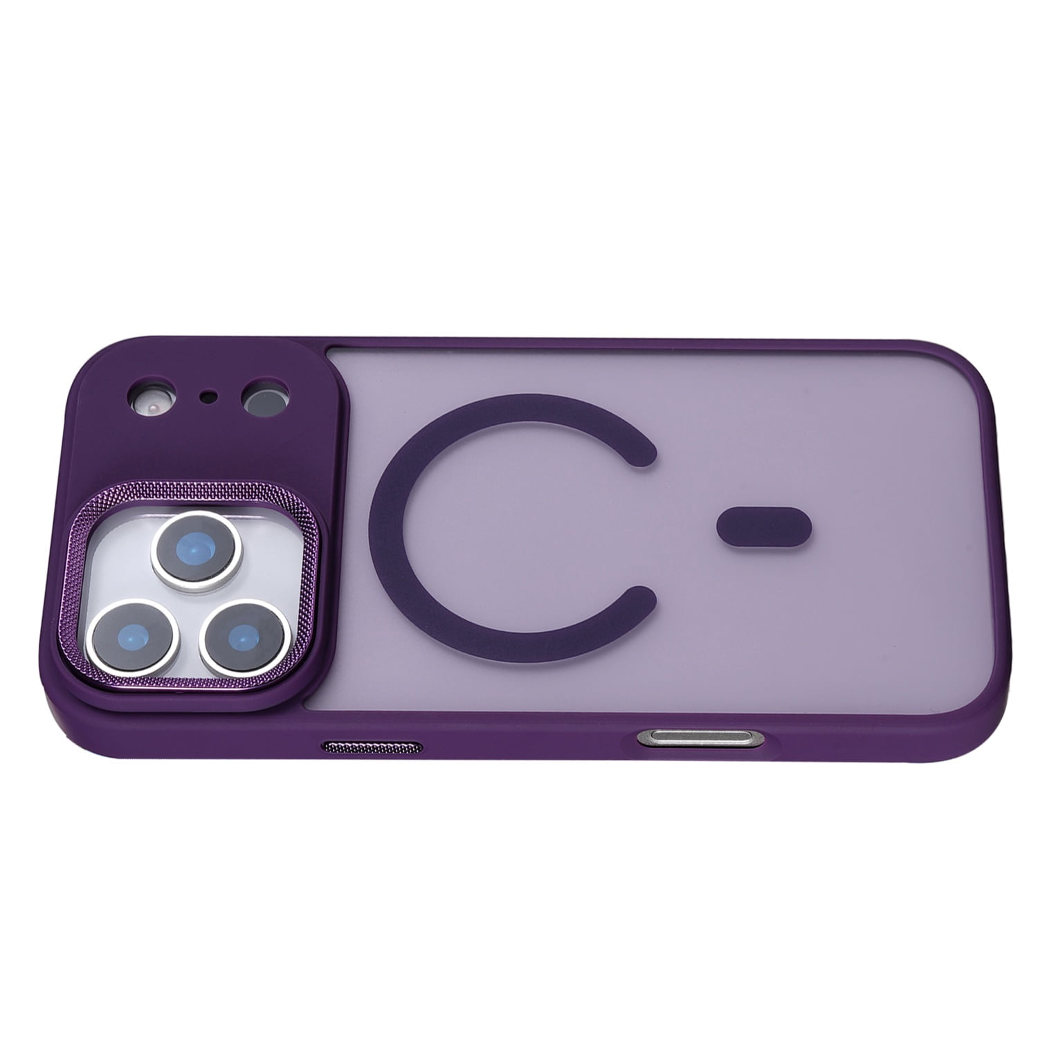 Matte Focus Case with Magsafe for iPhone 17 Pro Max - Purple