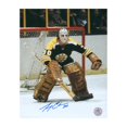 thumbnail image 1 of Gerry Cheevers Gardien de But de Hockey de Boston Signé Photo 8x10, 1 of 2
