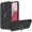 Black, variant on For Samsung A14 5G Case Rubberized Dual Layer Magnetic Ring Stand Hybrid Cover