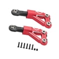 thumbnail image 4 of Brazos superiores delanteros para coches de deriva RC 1/ Brazos oscilantes de aleación de aluminio de alto rendimiento Rojo, 4 of 9