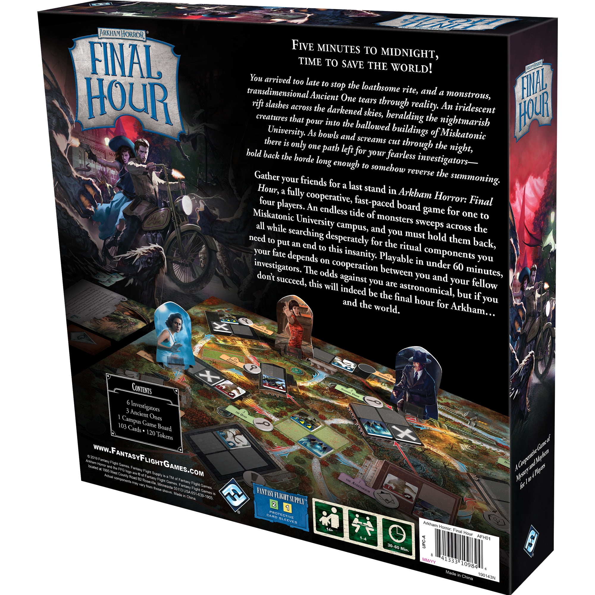 ファイナルアワー　完全日本語版　新品未開封 アークライト ファイナル・アワー 完全日本語版 (1-4人用 30-60分 14才以上向け) ボードゲーム