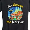 thumbnail image 3 of Pete The Cat - The Smore The Merrier - Women's Short Sleeve Graphic T-Shirt, 3 of 6