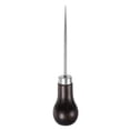 thumbnail image 1 of Handwork Sewing Awl Single Gourd Punch Hole Tool with Wooden Handle, Dark Brown, 1 of 7