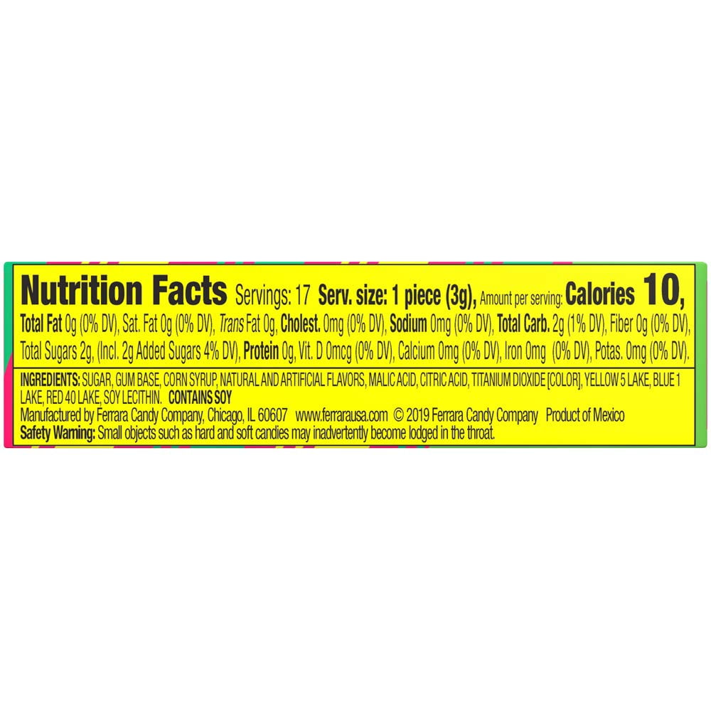Fruit Stripe Gum 1.76oz