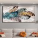 thumbnail image 3 of Resina Serie Abstracta Plumas Diamante 80x40CM Y376, 3 of 9