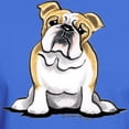 thumbnail image 3 of CafePress - Cute English Bulldog Dark T Shirt - Men's Classic Graphic Cotton T-Shirt, 3 of 4