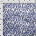 thumbnail image 2 of oneOone Polyester Lycra Lavender Blue Fabric Leaves Quilting Supplies Print Sewing Fabric By The Yard 56 Inch Wide-VKA, 2 of 4