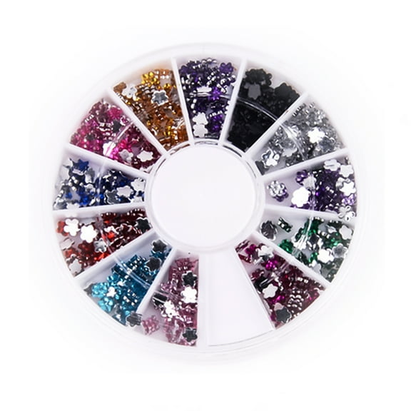 UDIYO Nail Stickers Removable Handmade Acrylic Women Nail Stickers for Makeup