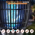 thumbnail image 2 of Rossetta Solar Bug Zapper Outdoor, 4200V 3-in-1 Mosquito Killer for Yard Garden Up to 1 Acre, 2 of 10