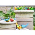thumbnail image 3 of 1 pieza de escultura de loro, decoración de paisaje, figura en miniatura hecha a mano, creativa Derecha C, 3 of 8