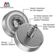 thumbnail image 2 of 6 Pieces Neodymium Magnets 10 Kg Strength 20 X 7 Mm With Hole And Capsule, Countersunk Pot Magnet With Screws And 6 Steel Cushions-a G20242881871, 2 of 5