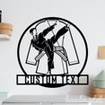 thumbnail image 5 of Handmadetneonsign Taekwondo Metal Wall Art, Taekwondo Metal Sign Wall Decor, Martial Arts Metal Decor, 5 of 5