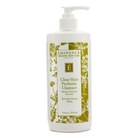 Eminence Organic Skin Care Clear Skin Probiotic Facial Cleanser, 8.4 (Best Organic Skin Care Brands)
