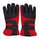 thumbnail image 1 of Guantes deportivos de invierno rojos resistentes al viento, impermeables, térmicos y cálidos hasta los dedos, 1 of 8