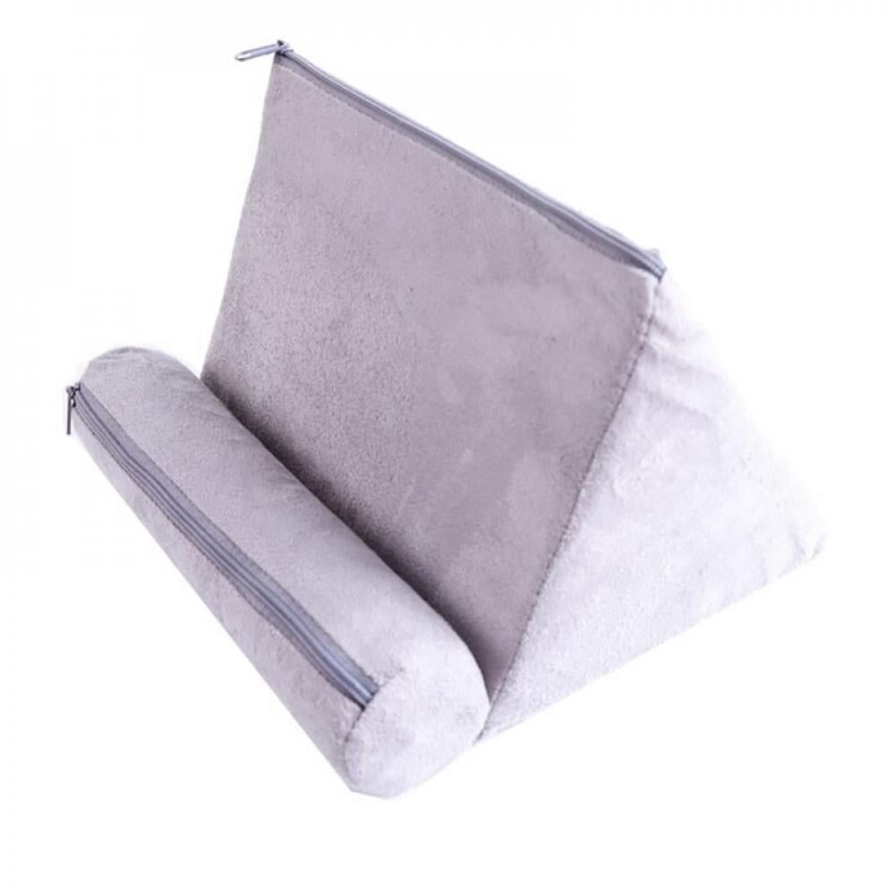 EIMELI Liquidation de Marque! Oreiller Tablette 6 Couleurs pour IPAD en Microfibre Peluche Mini Support Tablette Canapé Lecture Support Tablette Autoportant
