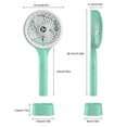 thumbnail image 3 of 1200mAh Portable Handheld Fan Adjustable 2 Speed Rechargeable Cooling Fan 1200mAh for Women Men Travel Camping Yellow, 3 of 4