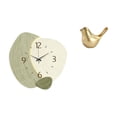 thumbnail image 1 of Reloj de pared,Reloj de pared silencioso Reloj de pared nórdico Decoración del hogar,Relojes decorativos para pared,oficina,aula,hogar.,Figura de pájaros,Figura de pájaro dorado,decoración, 1 of 8