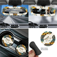 thumbnail image 6 of HUIACONG Car Seat Cover Set, with Car Cup Coaster Set Car Armrest Cover Safety Belt Shoulder Cushion Car Safety Belt Strap Cover, 14 Pack Dragonfly Automotive Interior Accessories, 6 of 8