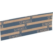 Sparco, SPRTCW05, Flat Coin Wrappers, 1000 / Box, Blue