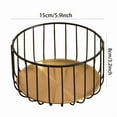 thumbnail image 2 of Removable Stainless Steel Fruit Bowl Versatile Snack Organizer Detachable Base Spacious Durable Easy to Clean for Living Room Home Party Daily Use, 2 of 5