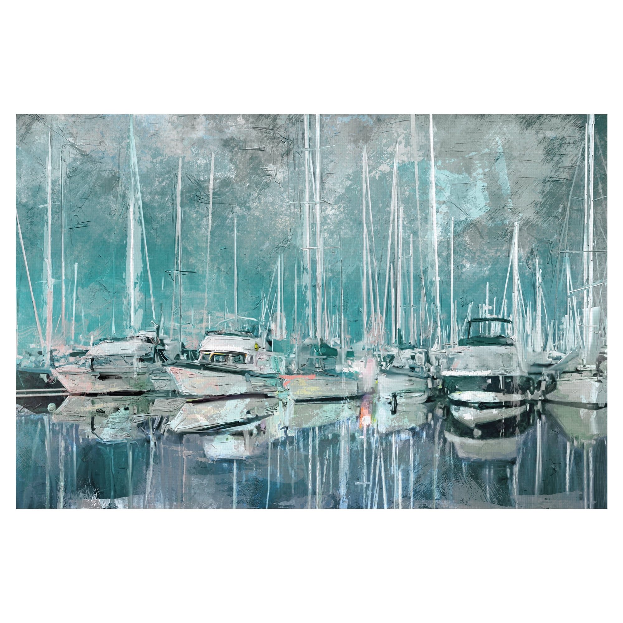 Harbor Masts by Studio Arts Canvas Art
