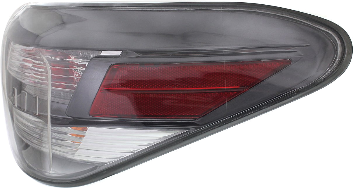 Tail Light Compatible With 2010-2012 Lexus RX350 Right Passenger Side, Outer With bulb(s)