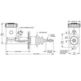 thumbnail image 3 of Wilwood 260-15097 Master Cylinder .700in Bore Gs Compact, 3 of 5