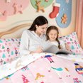 thumbnail image 5 of Manfei Xmas Winter Holiday 7-Piece Twin Bedding,Cartoon Animals Bedding Comforter Set,Xmas Reversible, 5 of 7