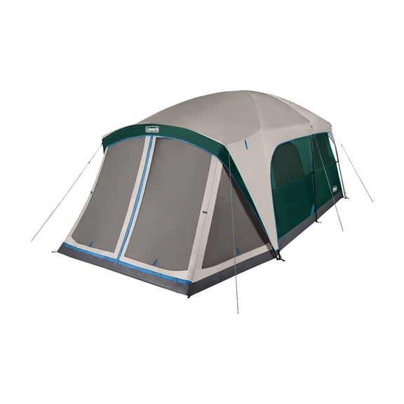 Coleman Skylodge™ 12-Person Camping Tent With Screen Room, Evergreen